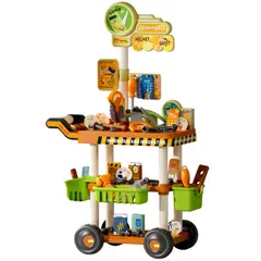 TOOL STORE - Carrito De Herramientas Infantil 76 Piezas Estación