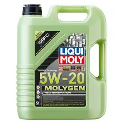 LIQUI MOLY - Aceite Motor 5w20 Molygen 5 Lts.