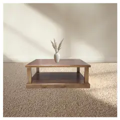 MUEBLES DURAN - Mesa Centro Madera - Marsella