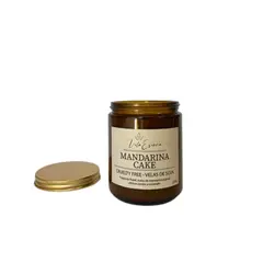 GENERICO - Vela Ámbar - Mandarina Cake - 220 gr.