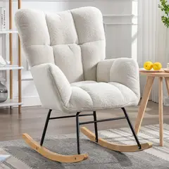 MSA MUEBLES SANTA ANA - Mecedora Sitial Descanso White Strong