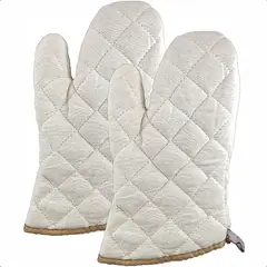 GENERICO - Guantes De Horno Guantes Cocina Toma Ollas Guantes Algodón
