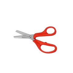 GENERICO - Tijera Escolar Clásica Vinifan - Caja 12 uds - Rojo - Tamano Unico