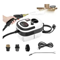 GENERICO - Limpiador De Vapor A Presión De Alta Temperatura De 2500w Blanco