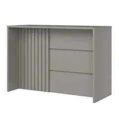 HOME MOBILI - Isla de Cocina Línea Americana Gris