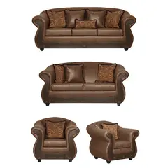 BLACK FACTORY - Juego de Living 3 2 1 1 Estambul