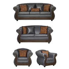 BLACK FACTORY - Juego de Living 3 2 1 1 Estambul