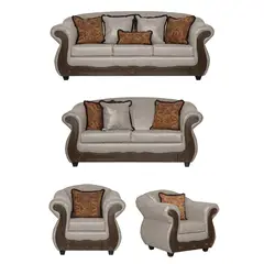 BLACK FACTORY - Juego de Living 3 2 1 1 Estambul