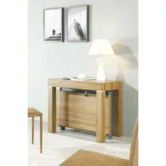 MOSPACE - Mesa comedor expandible 150cm Teka
