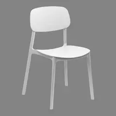 MONNO - 4 Sillas Plasticas Apilables diseño CLAK