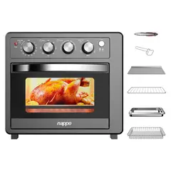 NAPPO - Horno Freidora de Aire 7 en 1 1700W 25L + Accesorios