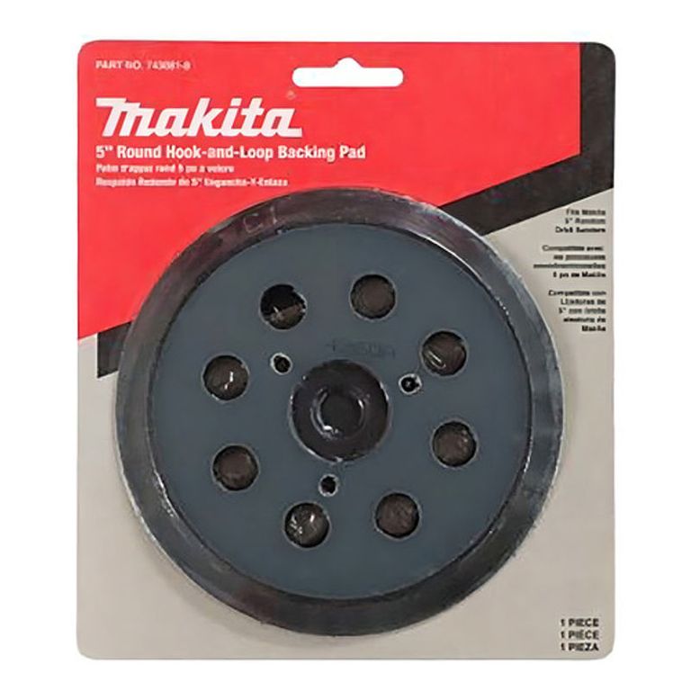 743081-8 Disco De Goma Para Lijadora Orbital Makita Roto
