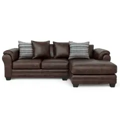 AMERICA DECORA - Sofá Seccional 4 Cuerpos XL Con Resorte Estructural Grandón Envejecido