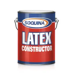 SOQUINA - Látex Constructor blanco 1 gal