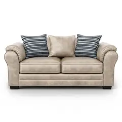 AMERICA DECORA - Sofá 3 Cuerpos XL Con Resorte Estructural Grandón Envejecido