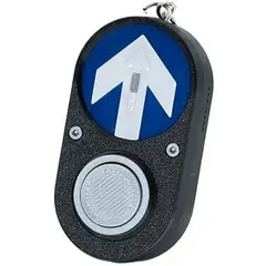 GENERICO - Llavero Botón Semáforo Australia Con Sonido Negro