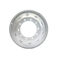 SUNTECH - LLANTA DISCO 8.50X24 PULG EUROPEA ACERO - GRIS PLATA