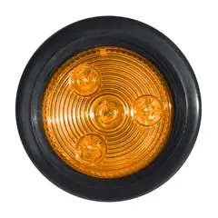 STARK - FOCO TROCHA LED 2 PULG AMBAR 12 Y 24 VOLTS