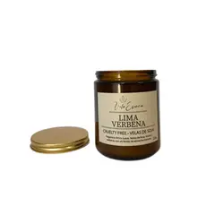 GENERICO - Vela Ámbar - Lima Verbena - 220 gr.