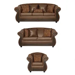 BLACK FACTORY - Juego de Living 3 2 1 Estambul Negro