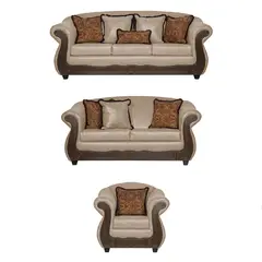 BLACK FACTORY - Juego de Living 3 2 1 Estambul Negro