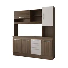 HOME MOBILI - Kit Cocina 5P 3C Imperial Castaño