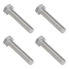 METALFER - Perno Hexagonal Zincado G8 1 /2-13 x2 (100 Un)