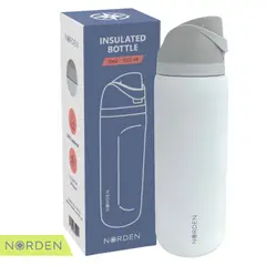 NORDEN - Botella Térmica De Agua Acero Inoxidable 1 Litro