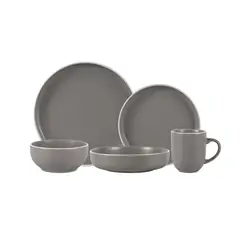 SIMPLIT - Juego de Loza 30 pcs Cerámica Bruselas