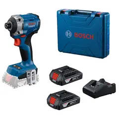 BOSCH - Atornillador De Impacto Gdr 18v-215 215nm 2bat + maletín