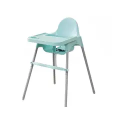 OASIS - Silla De Comer Bebé 2 En 1 Modelo Básico Barato Azul
