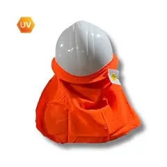 NOVA - CUBRENUCA PARA CASCO NARANJO CON FILTRO UV