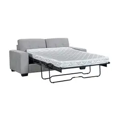 DIB - Sofá Cama Boal 3 Cuerpos Gris Claro