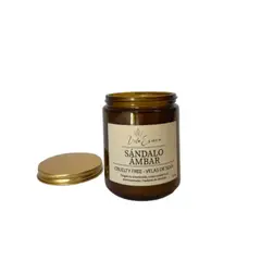 GENERICO - Vela Ámbar - Sándalo Ámbar - 220 gr.