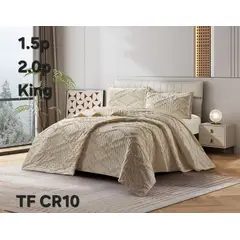 GENERICO - Cubrecama - Cobertor Quilts de Verano 2,5 plazas - King