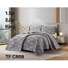 GENERICO - Cubrecama - Cobertor Quilts de Verano 2,5 plazas - King