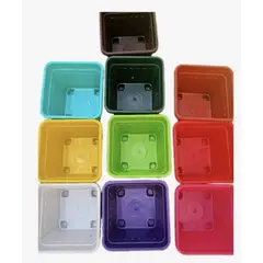 GENERICO - Pack de 10 Maceteros pequeños