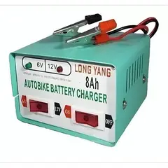 GENERICO - Cargador De Bateria Para Autos Y Motos 12v 6v - 8ah