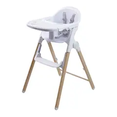 CARESTINO - Silla de Comer Baku Blanco