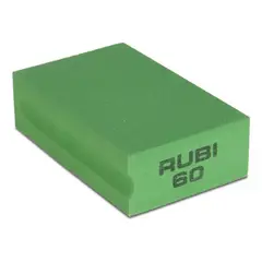 GENERICO - Taco De Goma Diamantado Rubi Gr60 Pdesbaste Y Pulido 61974