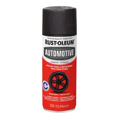 RUST OLEUM - Pintura para Llantas Spray Negro Mate 456ml