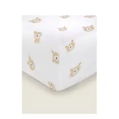 GENERICO - Set 2 sábanas bajeras jersey algodón para cuna grande 70 x 140 x 18cm OSO LÍNEAS