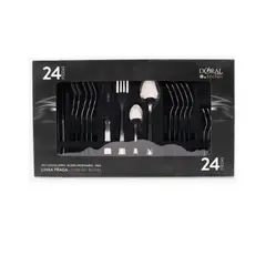 DORAL - Set De Cuchillería Praga 24 Cubiertos 2mm