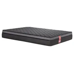 COLBOX - Colchón Canaima 2 Plazas Black 150x190x26 Cm Resorte Bonell Dual Side