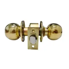 KHOR - Cerradura pomo dormitorio bronce