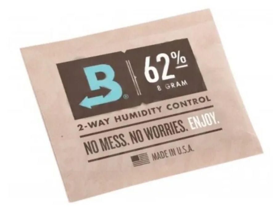 1 Boveda Pack 62% 8gr Control Humedad 2 Vias