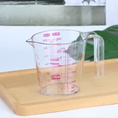 HOMESTAR - Jarra Medidora de Plástico Transparente - 500 ml