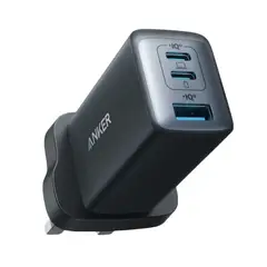 ANKER - 735 PowerPort III Cargador de 3 Puertos 65W Negro