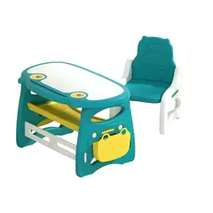 LUBABYCAS - Mesa Con Silla Montessori Para Niños Hipopótamo