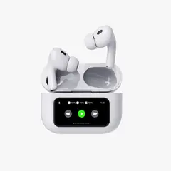 FIDDLER - AUDÍFONO BLUETOOTH TWS CON ANC PANTALLA TOUCH BLANCO FD-T9